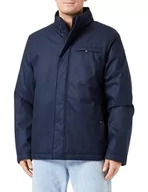 Kurtki męskie - Geox Męska kurtka Vincit, Sky Captain/Black, 46 - miniaturka - grafika 1