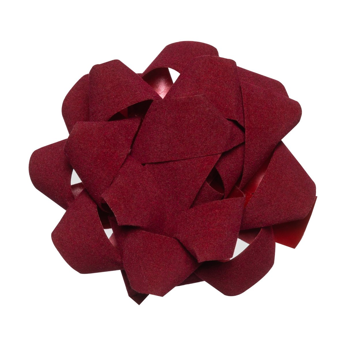 Sparklez rozeta welwetowa czerwona 9cm