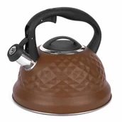 Czajniki na gaz - Czajnik Na Gaz I Indukcję Konighoffer Bueno 3 L Brązowy - miniaturka - grafika 1