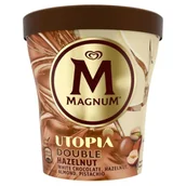 Lody i desery lodowe - Magnum Utopia Double Hazelnut with Chocolate Hazelnut Almond Pistachio Lody 440 ml - miniaturka - grafika 1