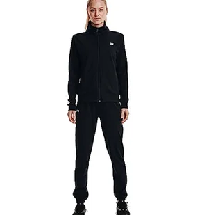 Under Armour Spodnie damskie UA Tricot Tracksuit, czarne, 1365147, rozmiar LG - Spodnie damskie - miniaturka - grafika 1