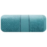 Ręczniki - Lumarko Lumarko Ręcznik jessi 50x90cm turkusowy /EF7136 Mondex - miniaturka - grafika 1