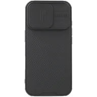 Etui i futerały do telefonów - Etui na telefon komórkowy iPhone 16 Pro, Nillkin CamShield Pro Magnetic, czarne - miniaturka - grafika 1