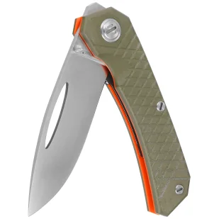 Nóż składany Real Steel Akuma OD Green G10, Satin K110 by Ivan D. Braginets (9112) - Noże - miniaturka - grafika 6