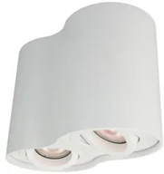 Lampy sufitowe - Spot tuba podwójna Berlin Duo-White Biały BM3560 - miniaturka - grafika 1