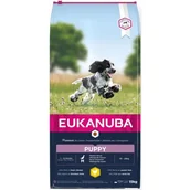 Sucha karma dla psów - Eukanuba Growing Puppy Medium Breed, kurczak - 2 x 15 kg - miniaturka - grafika 1