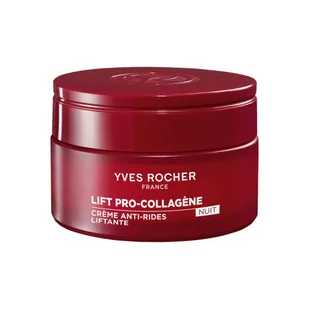 Yves Rocher, Przeciwzmarszczkowy krem liftingujący do twarzy na noc, 50ml - Kremy do twarzy - miniaturka - grafika 1