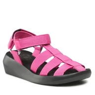 Sandały damskie - Fly London Sandały Webbing BASA841FLY Fuchsia - miniaturka - grafika 1