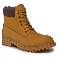 Buty trekkingowe męskie - Trapery Lumberjack RIVER SM00101-034-D01 Yellow/Dk Brown M0001 - miniaturka - grafika 1