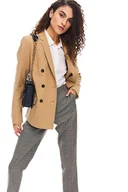 Bluzki damskie - Marynarka damska Tommy Hilfiger Icon Wool Db Blazer żakiet -XL - miniaturka - grafika 1
