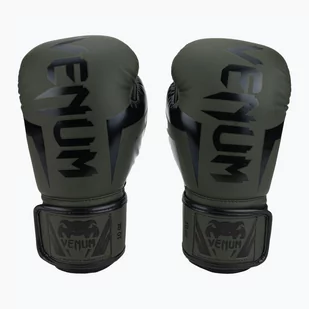 Venum Elite rękawice bokserskie, zielony, 0,3 l 1392-200-10oz (VENUM-1392-200-10oz) - Rękawice bokserskie - miniaturka - grafika 1