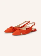 Baleriny - Högl Baleriny Typu Slingback orange - miniaturka - grafika 1
