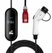 Ładowarki do samochodów elektrycznych - Ładowarka Akyga Ładowarka GB/T do chińskich samochodów elektrycznych AK-EC-24 CEE 5pin LCD 3-fazy 32A 22kW 5m - miniaturka - grafika 1