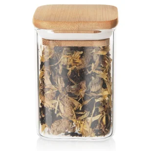 Pojemnik na produkty sypkie suche szklany z pokrywką i uszczelką 200 ml ORION 127582 - Pojemniki kuchenne - miniaturka - grafika 1