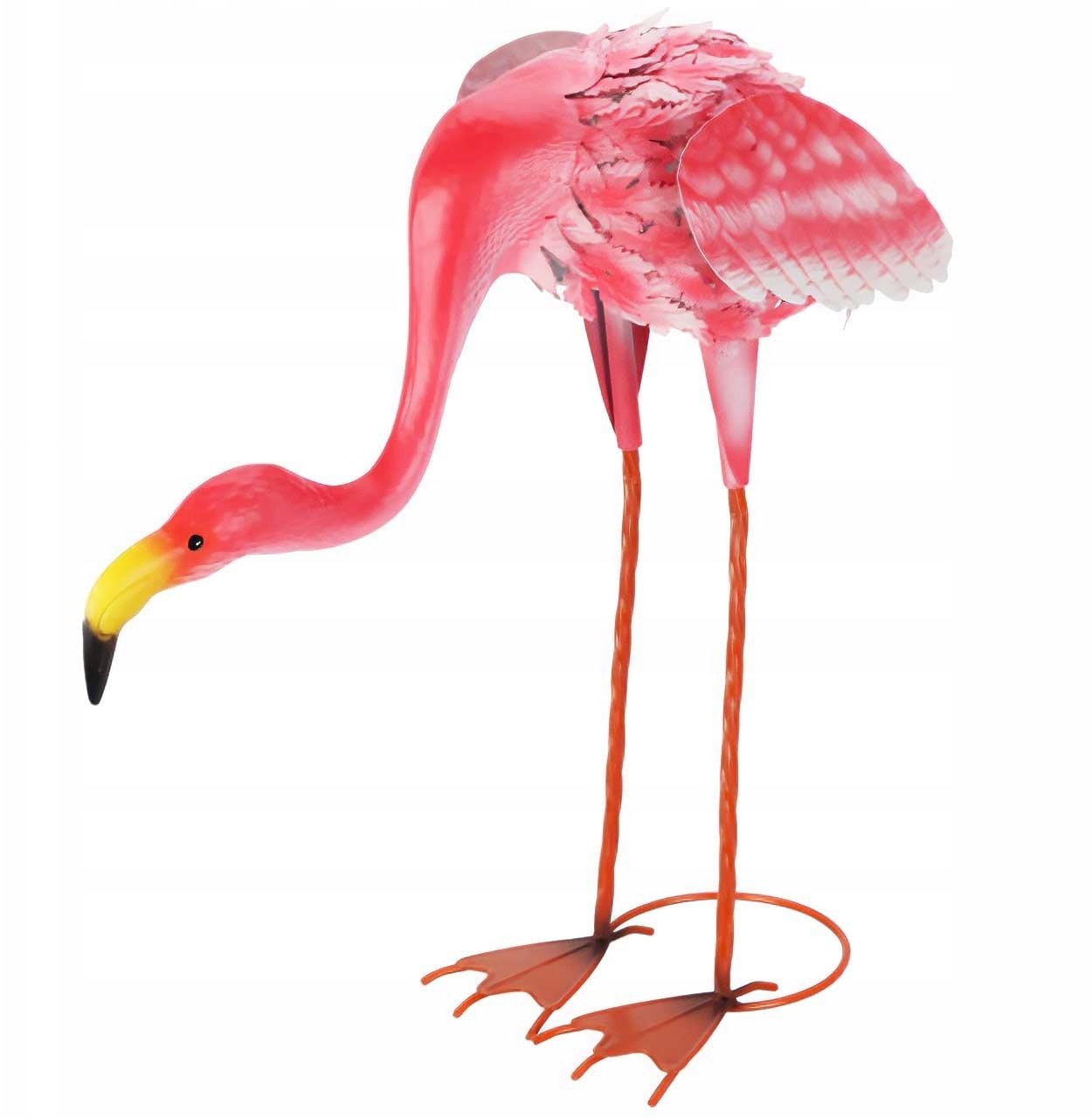 ProGarden Figurka ogrodowa metalowy flaming, 65 cm