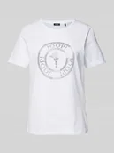 Swetry damskie - Sweter z dzianiny o kroju oversized z golfem model ‘Juna’ - miniaturka - grafika 1