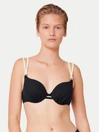 Stroje kąpielowe - Triumph Góra od bikini Summer Glow 10217989 Czarny - miniaturka - grafika 1