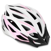 Kaski rowerowe - Spokey Kask rowerowy MTB lekki z daszkiem r. 55-58 cm FEMME - miniaturka - grafika 1