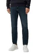 Spodenki męskie - s.Oliver Męskie spodnie jeansowe długie, niebieskie, W36/L34, niebieski, 36W / 34L - miniaturka - grafika 1