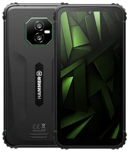 Hammer Ranger LTE 6/128GB Czarno-zielony - Telefony komórkowe - miniaturka - grafika 1