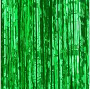 Sylwester - Kurtyna - zasłona na drzwi zielona - 100 x 200 cm - miniaturka - grafika 1