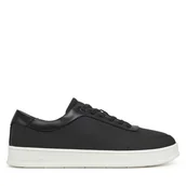 Sneakersy męskie - Sneakersy Calvin Klein Low Top Lace Up Oxford Rubb Lth HM0HM01708 Czarny - miniaturka - grafika 1