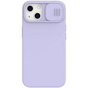 Etui i futerały do telefonów - Nillkin CamShield Silky Magnetic - Etui Apple iPhone 13 z osłoną aparatu (Misty Purple) - miniaturka - grafika 1