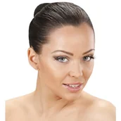 Sztuczne rzęsy i akcesoria - Sztuczne Rzęsy Na Pasku Czarne Z Brokatem 1 Para - miniaturka - grafika 1