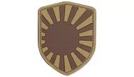 Odzież taktyczna i umundurowanie - 101 Inc. - Naszywka 3D - Japanese War Shield - Brązowy - miniaturka - grafika 1