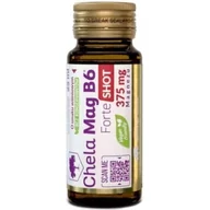 Witaminy i minerały - Olimp Chela-Mag B6 Forte Shot, smak wiśniowy, 25 ml - miniaturka - grafika 1