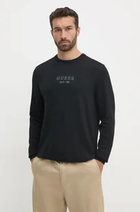 Guess sweter z domieszką wełny DORAN męski kolor czarny lekki M4YR04.Z3052 - Swetry męskie - miniaturka - grafika 1