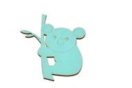 Zabawki interaktywne dla dzieci - Miś koala miętowy do tablicy manipulacyjnej - miniaturka - grafika 1