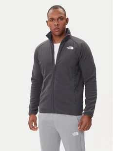 The North Face Polar Glacier NF0A89JG Szary Regular Fit - Bluzy męskie - miniaturka - grafika 1