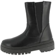 Botki damskie - Andrea Conti Damskie botki, czarne, rozmiar 38 EU, czarny, 38 EU - miniaturka - grafika 1