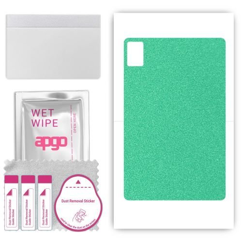 folia naklejka skórka strukturalna na TYŁ do HTC 101 Plus - Seledynowy Pastel Matowy - apgo SKINS