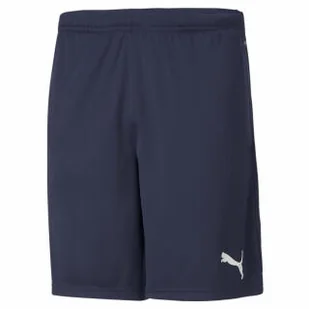 Spodenki męskie Puma teamRISE Training Shorts granatowe - Spodnie sportowe męskie - miniaturka - grafika 1