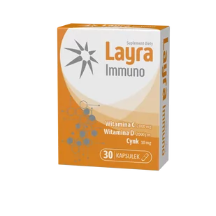 LAYRA Immuno x 30 kaps. - Witaminy i minerały - miniaturka - grafika 1