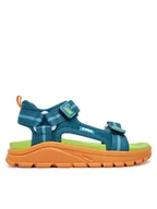 Buty dla dziewczynek - Primigi Sandały 7970666 Niebieski - miniaturka - grafika 1