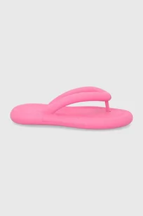 Melissa japonki Flip Flop Free damskie kolor różowy na płaskim obcasie - Klapki i japonki damskie - miniaturka - grafika 1