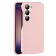 Etui i futerały do telefonów - Dux Ducis Grit etui Samsung Galaxy S23+ elegancki pokrowiec ze sztucznej skóry MagSafe różowe - miniaturka - grafika 1