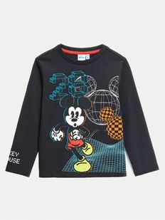 Original Marines Bluzka DFPV2018CM Czarny Regular Fit - Bluzki damskie - miniaturka - grafika 1