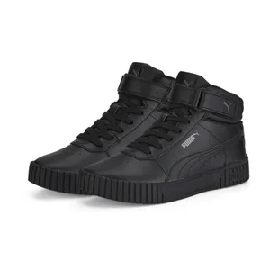 Damskie sneakersy Carina 2.0 Mid PUMA Black Dark Shadow Gray - Buty trekkingowe damskie - miniaturka - grafika 1