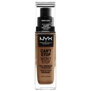 Podkłady do twarzy - NYX Professional Makeup Professional Makeup - CAN'T STOP WON'T STOP - FULL COVERAGE FOUNDATION - Podkład do twarzy - WARM CARAMEL NYXSSWCA - miniaturka - grafika 1