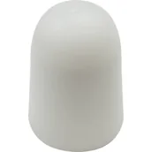 Akcesoria do drzwi - Odbojnik drzwiowy S0301 44 mm biały + zawieszka - miniaturka - grafika 1