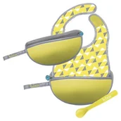 Śliniaki i fartuszki - B.Box Neoprenowy śliniak, Pine splice - miniaturka - grafika 1