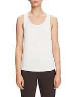 Koszulki i topy damskie - ESPRIT Sports Damska koszulka RCS Top Ed na ramiączkach/Cami Shirt, Off White, M - miniaturka - grafika 1