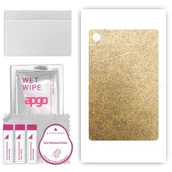 Akcesoria do tabletów i e-booków - folia naklejka skórka strukturalna na TYŁ do TCL Tab 10 FHD 4G - Tkanina Włókno - apgo SKINS - miniaturka - grafika 1