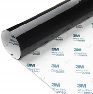 Akcesoria tuningowe - 3M Folia Czarny Połysk Czarna G12 2080 Gloss Okleina Samochodowa 152x50cm - miniaturka - grafika 1