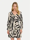 Sukienki - ONLY Sukienka codzienna Sakura 15366872 Czarny Slim Fit - miniaturka - grafika 1