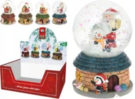 Ozdoby bożonarodzeniowe - Kula śnieżna LED figurka świąteczna 7 x 5 x 4,5 cm 1szt - miniaturka - grafika 1